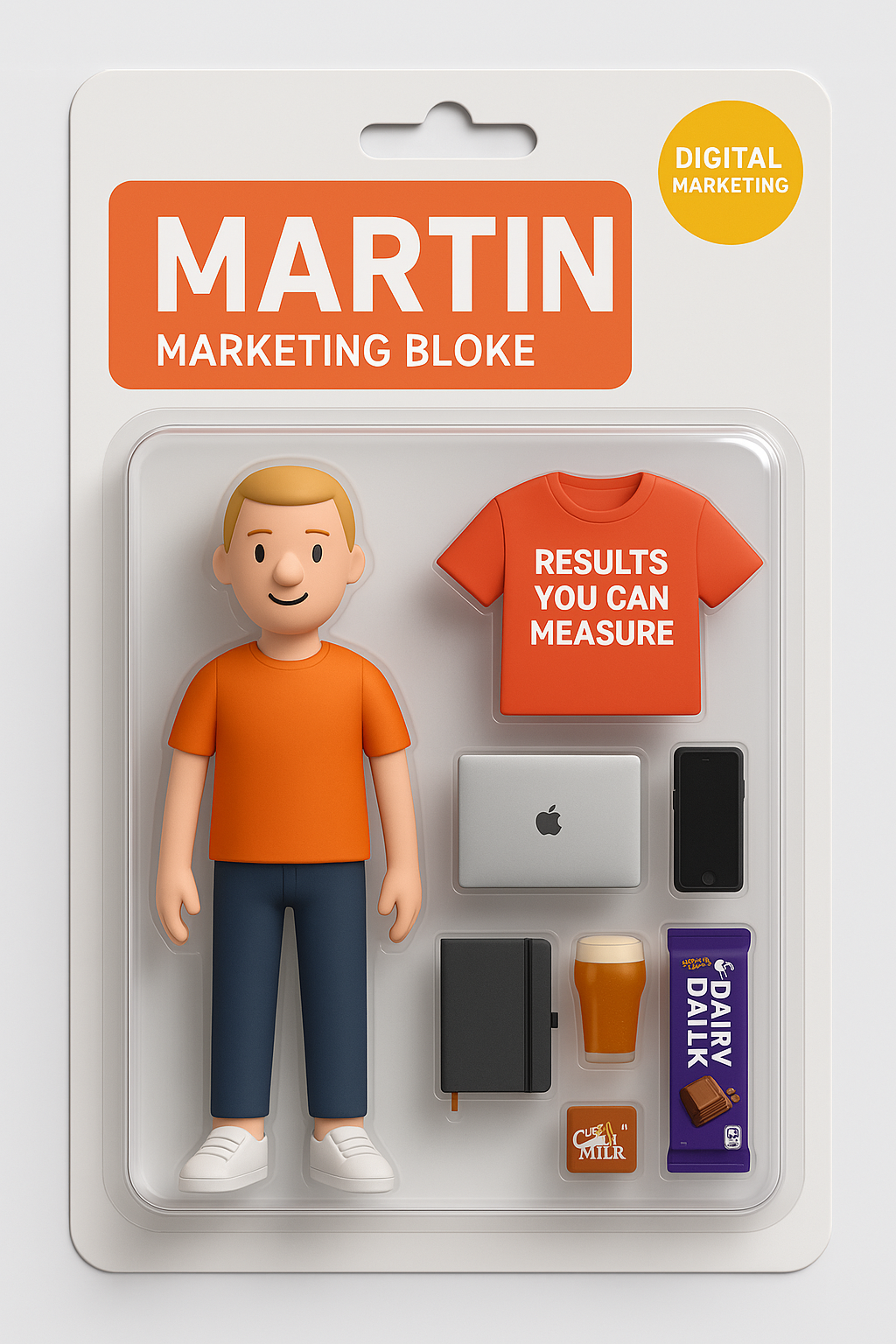 Martin Marketing Bloke concept packaging